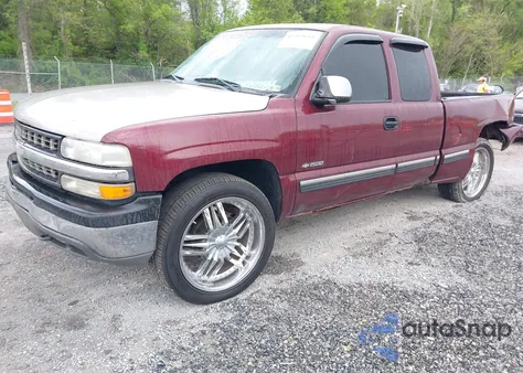 2002 Chevrolet Silverado 1500 Ls from USA, damaged, VIN 2GCEK19T921267583